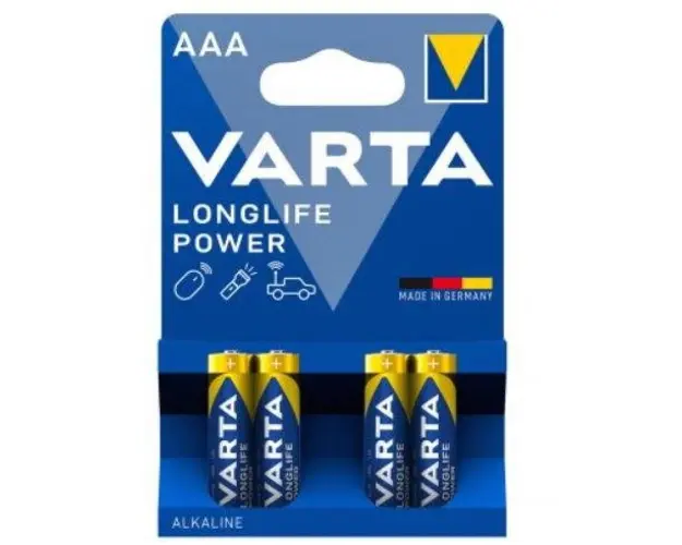 Set 4 baterii Varta BA082929, AAA 