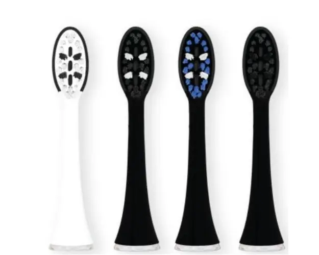 Set 4 rezerve periuta de dinti VITAMMY Onyx, Pearl+ Noire, Aurum TH1905