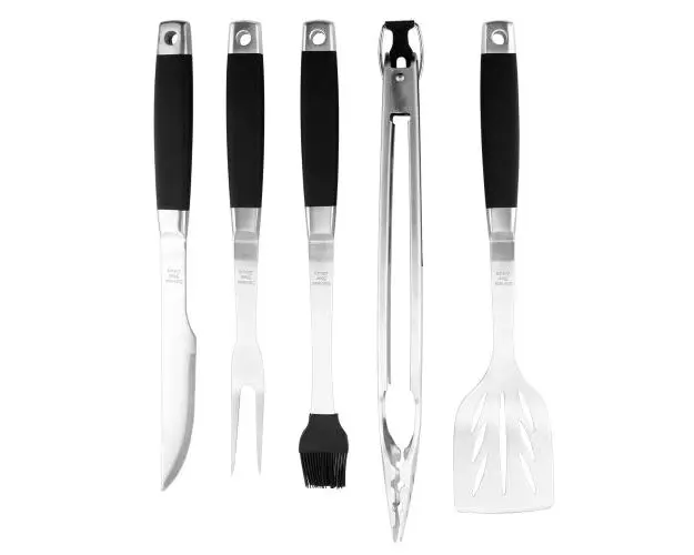 Set 6 piese pentru gratar, inox - Zokura
