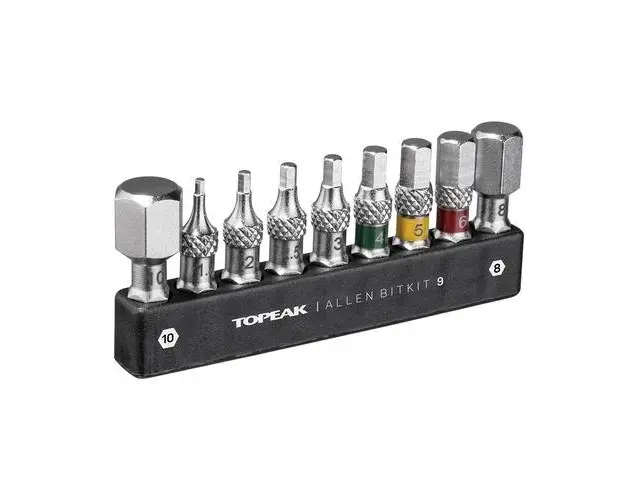 Set biti inbus Topeak Allen BitKit 9 TT2591, 9 piese