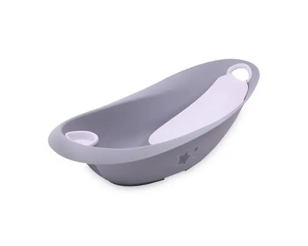 Set cadita cu reductor si suport accesorii Lorelli Luxe Stars Grey, detasabile