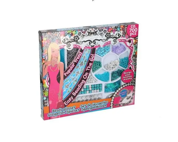 Set margele decorative Eddy Toys 700 piese Bleu