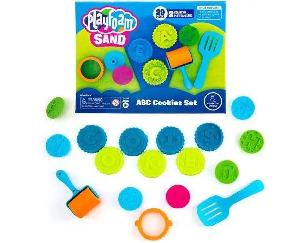 Set nisip kinetic prajiturele ABC - Playfoam™