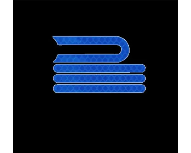 Set Stickere Reflectorizante pentru Xiaomi Mijia M365/M365 PRO (Albastru)