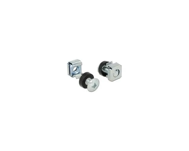 Set suruburi RACK EMTEX M6-50-EMT, nichelat, punga 50 bucati 