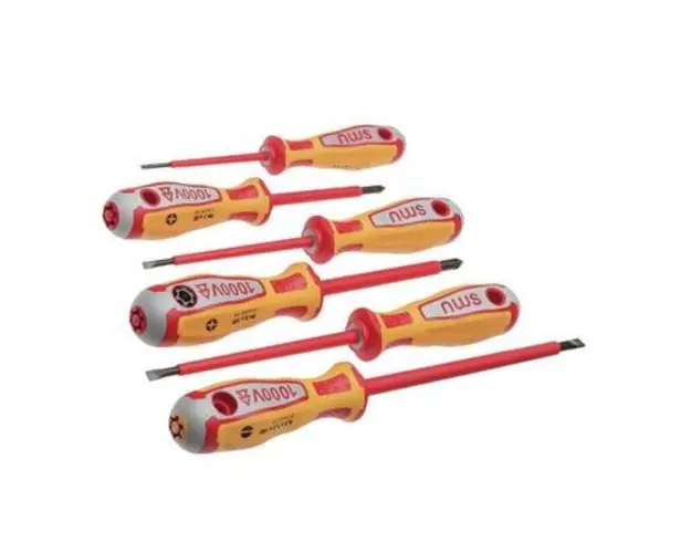 Set surubelnite NWS 096-7 (Rosu/Galben)