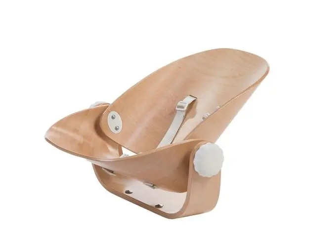 Sezut nou-nascut pentru scaun de masa Childhome Evolu 2/Evolu One.80, Natural/Alb