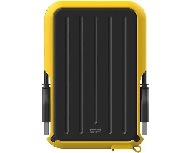 HDD Extern Silicon Power A66, 1TB, 2.5inch, USB 3.2, (Negru/Galben)