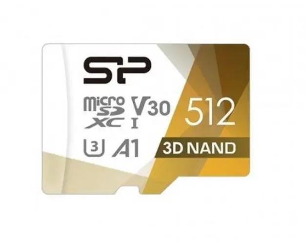 Card de memorie Silicon Power Superior Pro microSDXC, 512GB, Clasa 10, UHS-I, U3, V30, Adaptor microSD