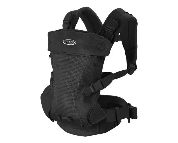 Ham Graco Cradle Me Onix Black 4 in 1, 0-9+ luni, 3.5-16 kg (Negru)