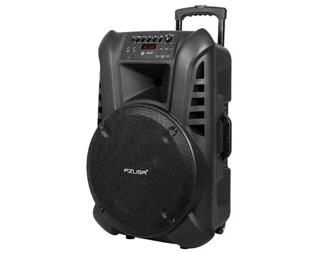 Boxa Portabila Azusa MIK0134EU, 60 W, Bluetooth, Radio FM (Negru)