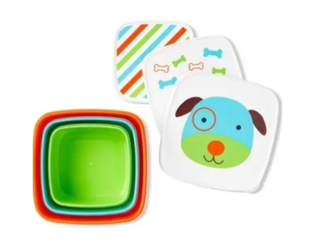 Set cutii pentru gustare Skip Hop Catel 9H776110 (Multicolor)