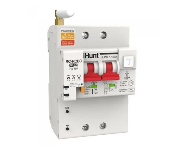 Siguranta automata inteligenta cu contorizare iHunt, WiFi, 2P 100A