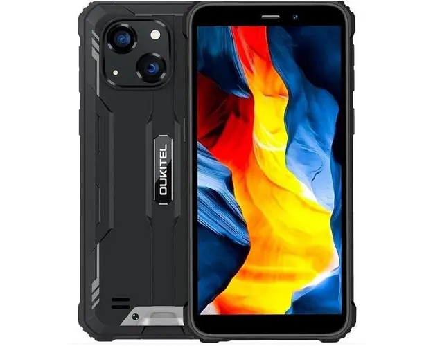 Telefon Mobil Oukitel WP32, Procesor Unisoc UMS9230, IPS LCD Capacitive touchscreen 5.93inch, 4GB RAM, 128GB Flash, Camera Duala 20 MP, 4G, Wi-Fi, Dual SIM, Android (Negru/Gri)