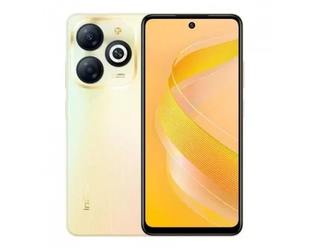 Telefon Mobil Infinix Smart 8, Procesor Unisoc T606, IPS LCD 6.6inch, 3GB RAM, 64GB Flash, Camera Duala 13+0.08 MP, Wi-Fi, 4G, Dual Sim, Android (Auriu)