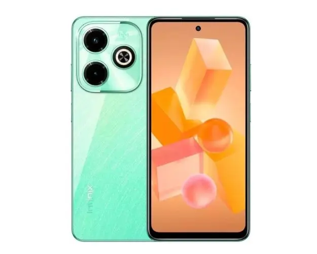 Telefon Mobil Infinix Hot 40i, Procesor Unisoc T606, IPS LCD 6.56inch, 8GB RAM, 256GB Flash, Camera Duala 50 + 0.08 MP, Wi-Fi, 4G, Dual Sim, Android (Verde)