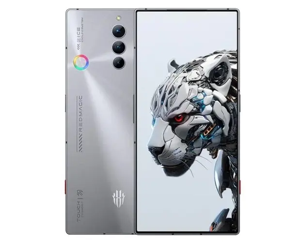 Telefon Mobil Nubia Red Magic 8S Pro, Procesor Qualcomm SM8550 Snapdragon 8 Gen 2 Octa-Core, AMOLED Capacitive Touchscreen 6.8inch, 12GB RAM, 256GB Flash, Camera Tripla 50+8+2MP, Wi-Fi, 5G, Dual Sim, Android (Argintiu)