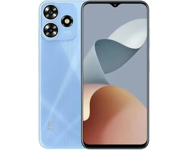 Telefon mobil ZTE Blade A73, Procesor Unisoc T606 Octa-core, IPS LCD Capacitiv touchscreen 6.6inch, 4GB RAM, 128GB Flash, Camera Duala 50+2 MP, 4G, Wi-Fi, Dual SIM, Android (Albastru)