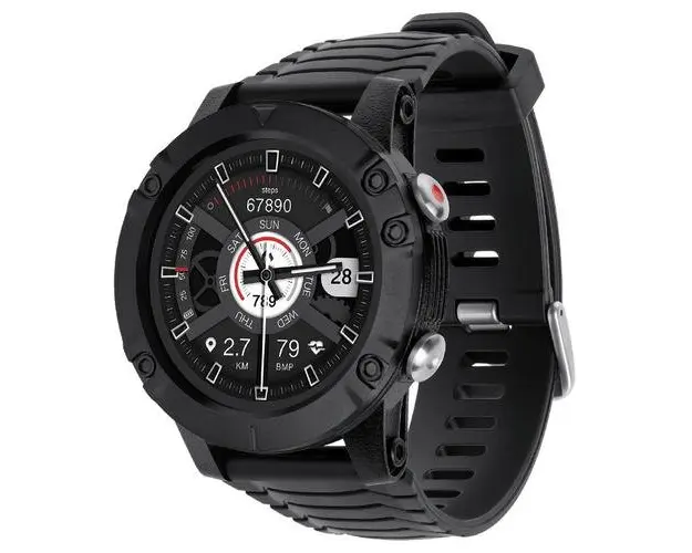 Ceas Activity Tracker KRUGER&MATZ ACTIVITY KM0720, GPS, Bluetooth, Waterproof IP68 (Negru)