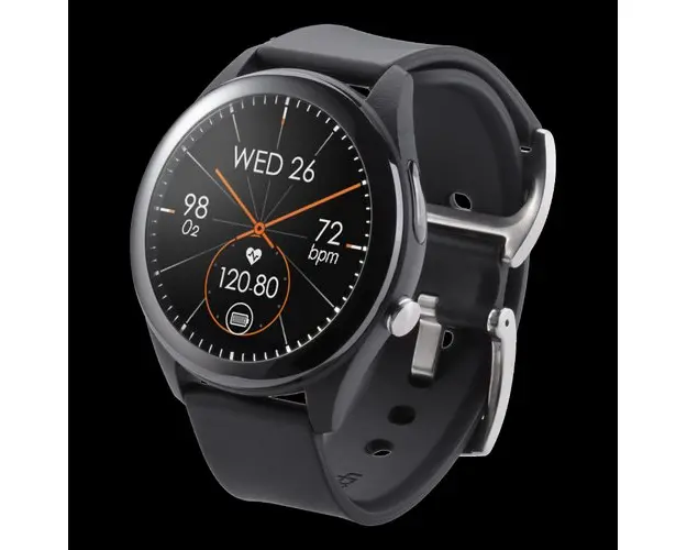 Smartwatch Asus VivoWatch SP HC-A05, Ecran LCD 1.34inch, 1 GB RAM, Bluetooth, Waterproof 5ATM, GPS, Android/iOS (Negru)