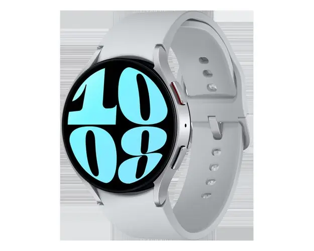 Smartwatch Samsung Watch 6 SM-R940, ecran AMOLED 1.47inch, 2GB RAM, 16GB Flash, Bluetooth 5.3, Carcasa Aluminiu, 44mm, Waterproof 5ATM (Argintiu)