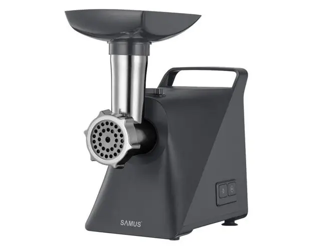 Masina de tocat Samus SMT-1215GRAY, 1200 W, 1 viteza + revers (Gri)