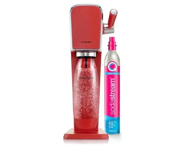 Aparat de sifon SodaStream Art (Rosu)