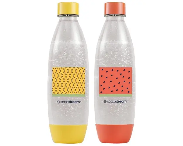 Set 2 sticle SodaStream Fuse Water Pomelo, 2 x 1 l (Multicolor)