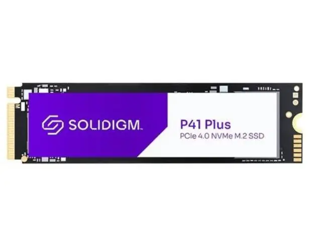 SSD Solidigm™ P41 Plus Series, 2TB, M.2 80mm, PCIe x4, 3D4, QLC, Retail Box Single Pack