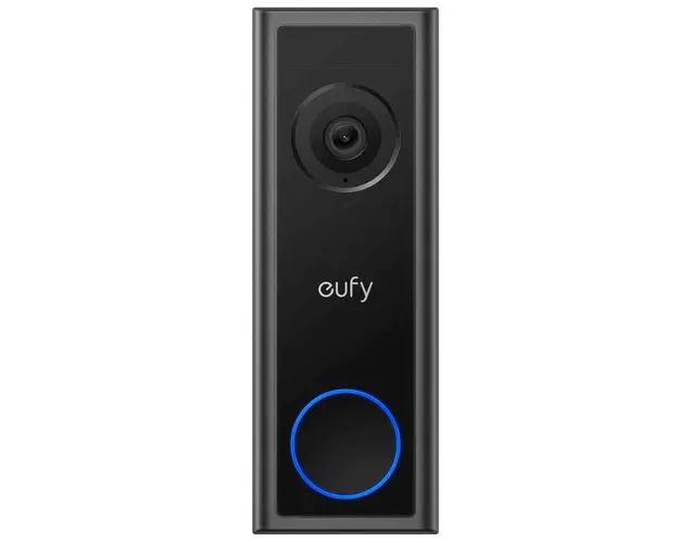 Sonerie video Eufy C30, 2K FHD, Wi-Fi, Baterie de 5.000 mAh, Negru