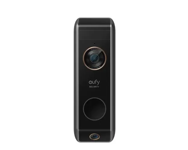 Sonerie video Eufy Wireless Dual Camera Add-On, 2K HD, 6500 mAh, microUSB, IP65 (Negru)