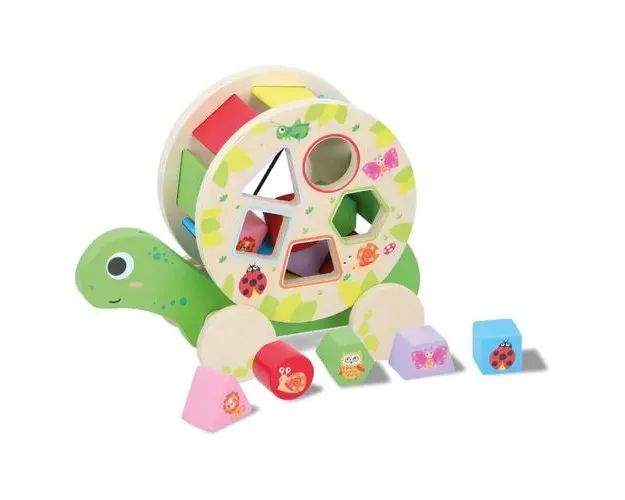 Sortator din lemn Marionette Testoasa 7 piese