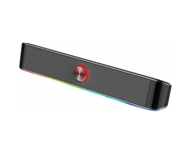 Soundbar Redragon Adiemus, iluminare RGB (Negru) 