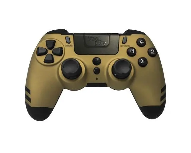 Controler Steel Play Metaltech, Pentru PlayStation 4 (Auriu)