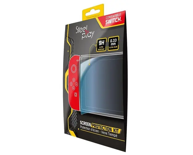 Protectie ecran Steel Play, 9H Glass, Pentru Nintendo Switch Lite