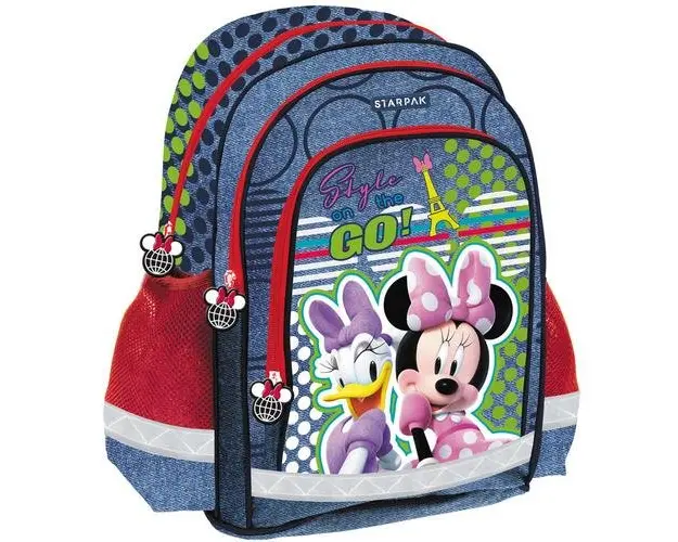 Ghiozdan scoala Minnie Mouse 38 cm, SunCity