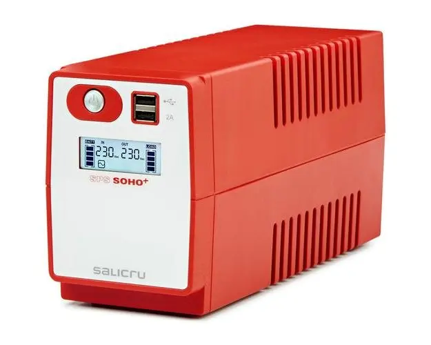 UPS Salicru SPS SOHO+, 850VA, 230V, 480W, 2xSchuko, USB