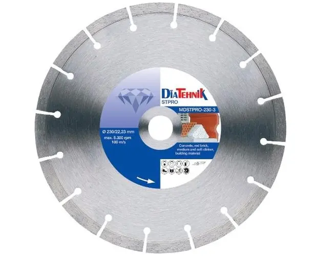 Disc diamantat Smart Quality MDSTPRO-150-3, 150 x 22.23 mm (Argintiu)