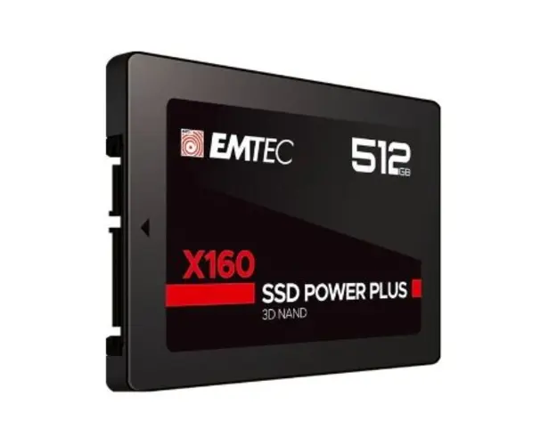 SSD Emtec X160, 512GB, SATA III, 2.5inch, QLC 3D NAND (Bulk)
