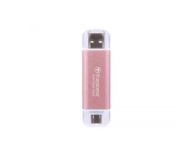 SSD Extern Transcend ESD310P, 1TB, USB-C 3.2 Gen 2x1 (Roz)
