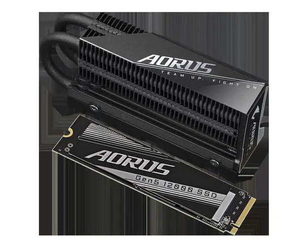 SSD GIGABYTE AORUS Gen5 12000, 2TB, PCI Express 5.0 x4, NVMe 2.0