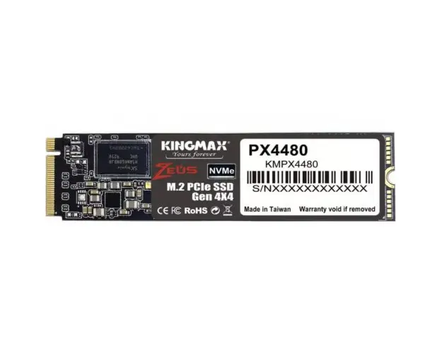 SSD Kingmax KMPX4480-1000G, 1TB, PCI Express 4.0 x4, M.2