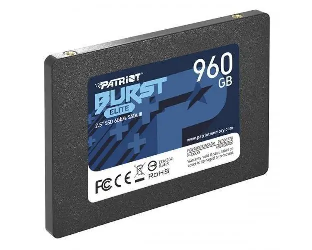 SSD Patriot Burst Elite 960GB, SATA III, 2.5inch