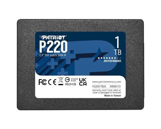 SSD Patriot P220 1TB SATA-III 2.5inch