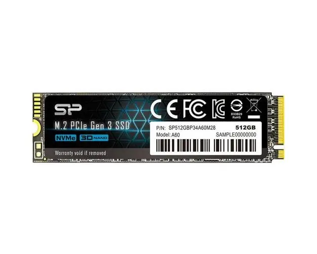 SSD Silicon-Power P34A60 256GB PCI Express 3.0 x4 M.2 2280 