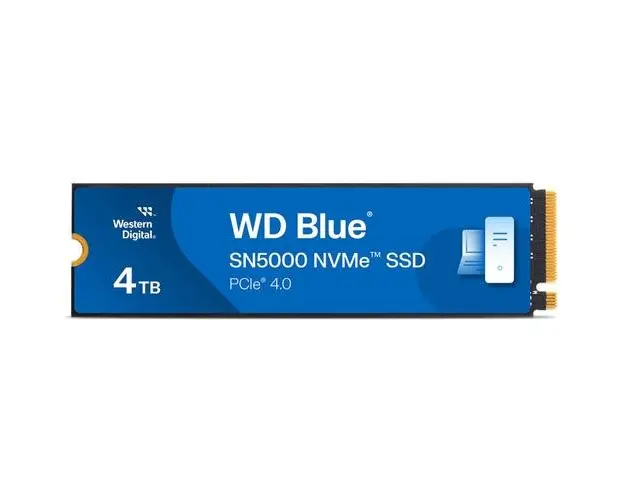 SSD Western Digital Blue SN5000 4TB PCI Express 4.0 x4 M.2 2280