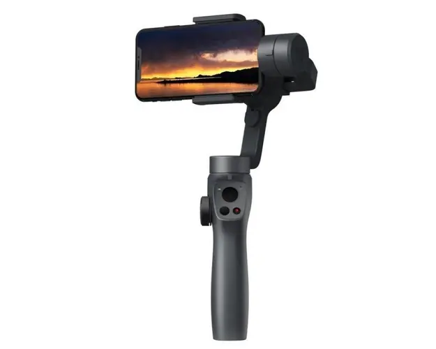 Sistem de stabilizare FunSnap Capture 2S, Auto face tracking, Control zoom, Filet 1/4inch, 4000mAh (Negru)