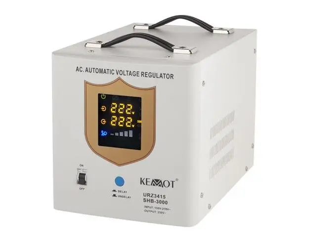 Stabiliator Tensiune Kemot URZ3415, 3000VA (Alb) 