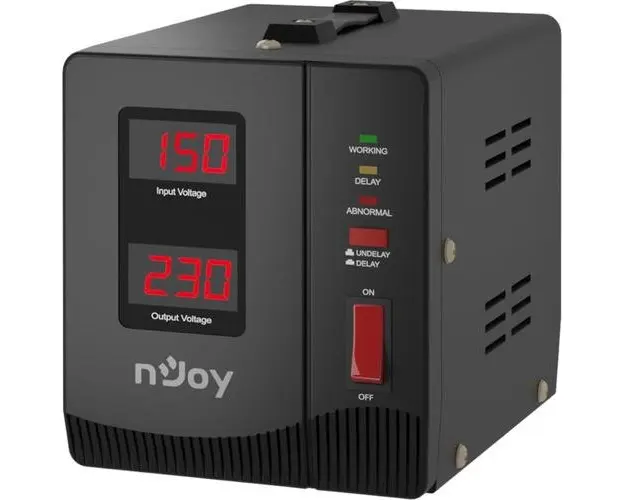 Stabilizator tensiune nJoy Alvis 1000 1000 VA 600W, 1 x Schuko