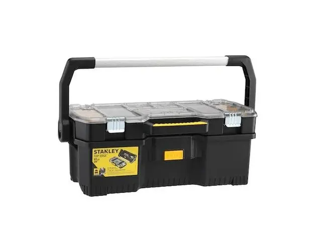 Cutie pentru depozitare scule Stanley 1-97-514, 24inch, 670 x 323 x 251 mm, organizator (Galben/Negru)